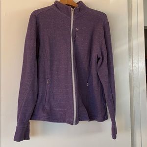 XL zip Front and zip pocket jacket.